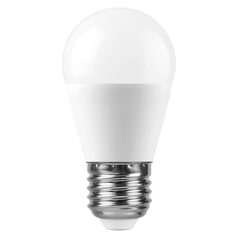Лампа светодиодная LB-750 (11W) 230V E27 2700K G45 | 25949 | FERON — миниатюра 2