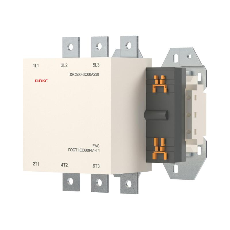 Магнитный контактор DSC500-3C00A230 500А 250кВт (AC3)  кат 220В AC | DSC500-3C00A230 | DKC — миниатюра 5