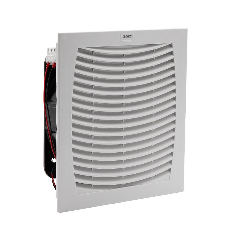 Вентилятор с фильтром ЭМС 480 м3/ч, 48В DC, 255х255 мм, IP54 | R5MCV25048 | DKC — DKC (ДКС)