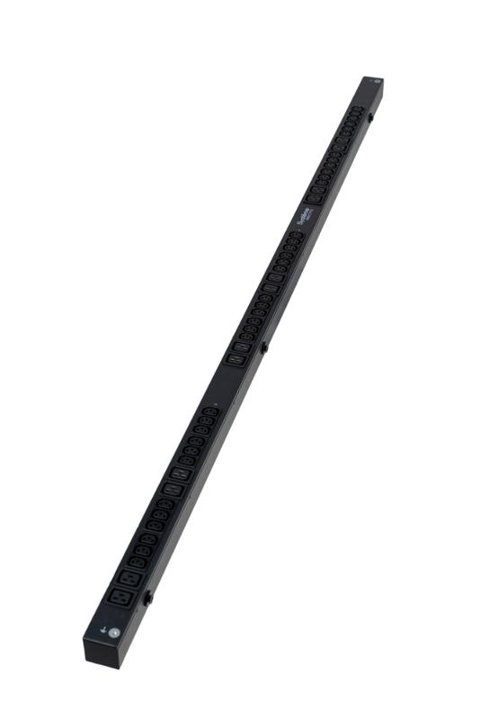 БРП Uniprom, базовый, 0U, 400В, 3Ф, 16A, 36xC13 12xC19, 3м кабель, IEC309 | UP7581 | SE — миниатюра 6