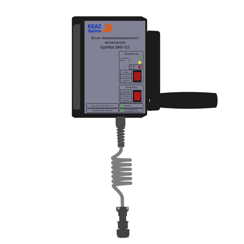 Блок механизированного включения BMV-03-OptiMat BB-EM | 385439 | КЭАЗ — КЭАЗ (Курский электроаппаратный завод)