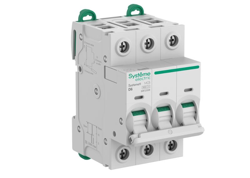 Автоматический выключатель (АВ) D 6A 3P 6kA 400В — Systeme Electric