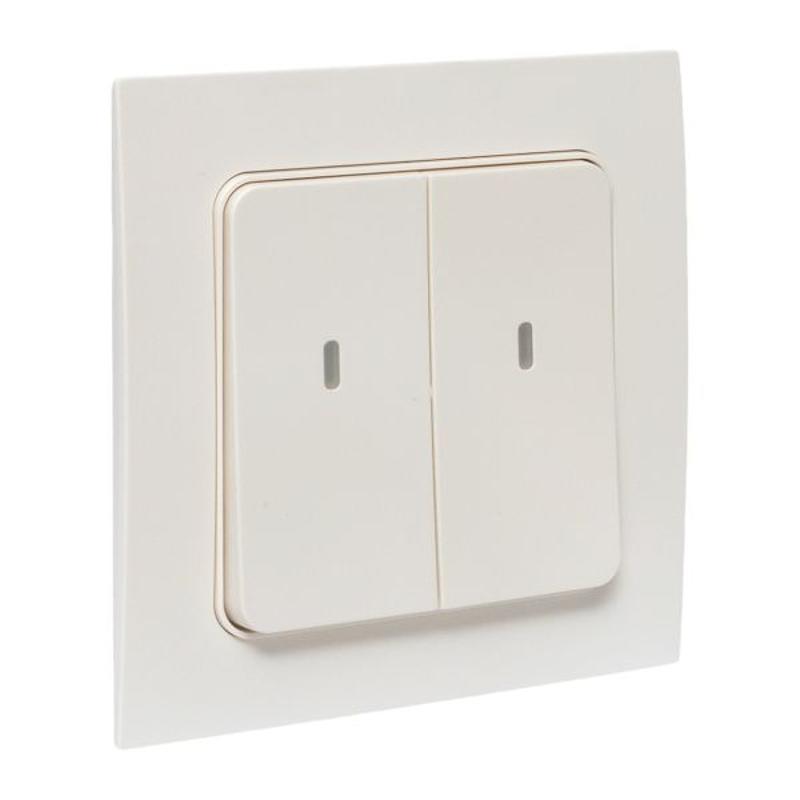 Умный выключатель Стокгольм 2-кл. белый Zigbee  Сonnect|RCV-ST2-WD-ZB|EKF — миниатюра 13