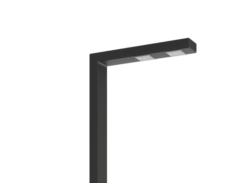 Осветительный комплекс POKER LED 2x55W DW 740 RAL9005 T-SHAPE 6M (в комплекте ЗДФ) | 4739000090 | Световые Технологии — Световые Технологии