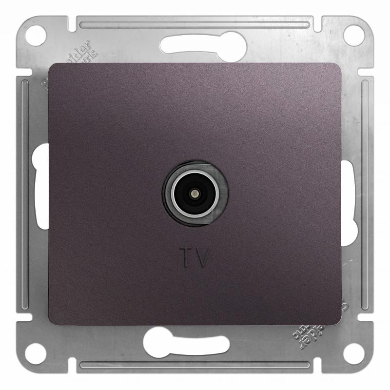 Glossa Сиреневый туман Розетка TV, механизм | GSL001493 | SE — Systeme Electric