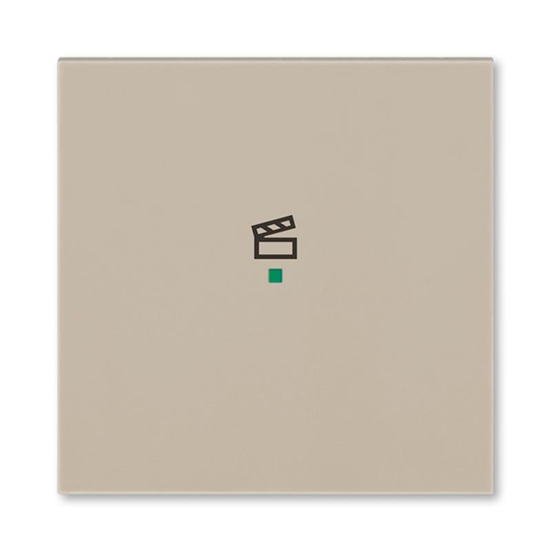 ABB Levit Кофе макиато Клавиша 1-ая с символом сцены free@home | 6220H-A01003 18 | 2CHH621003A4018 | ABB — ABB