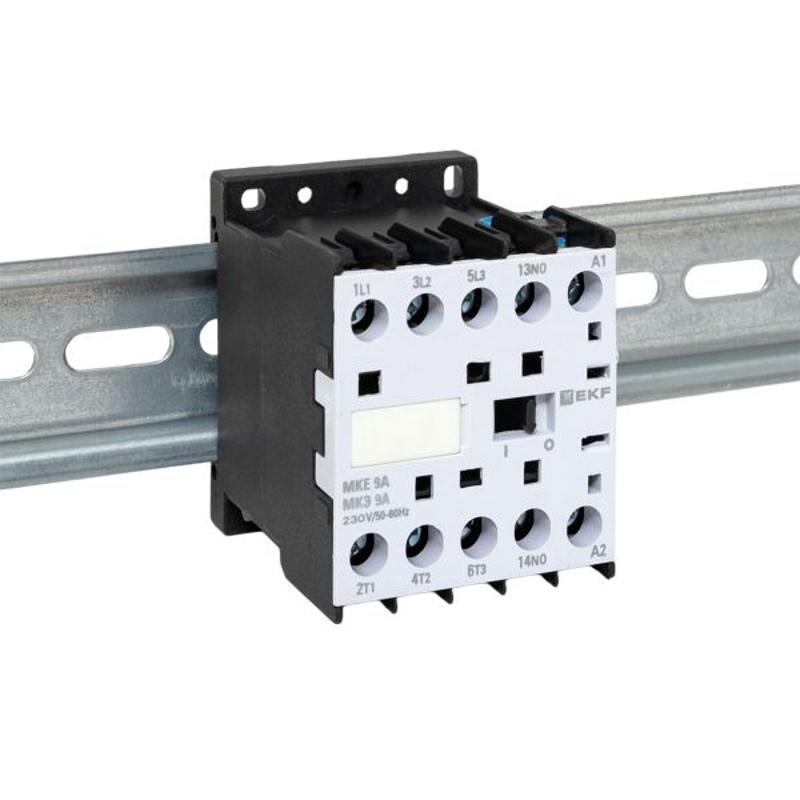 Миниконтактор МКЭ 9А 230В 1NO EKF PROxima | Mctr-s-9-230 | EKF — миниатюра 2