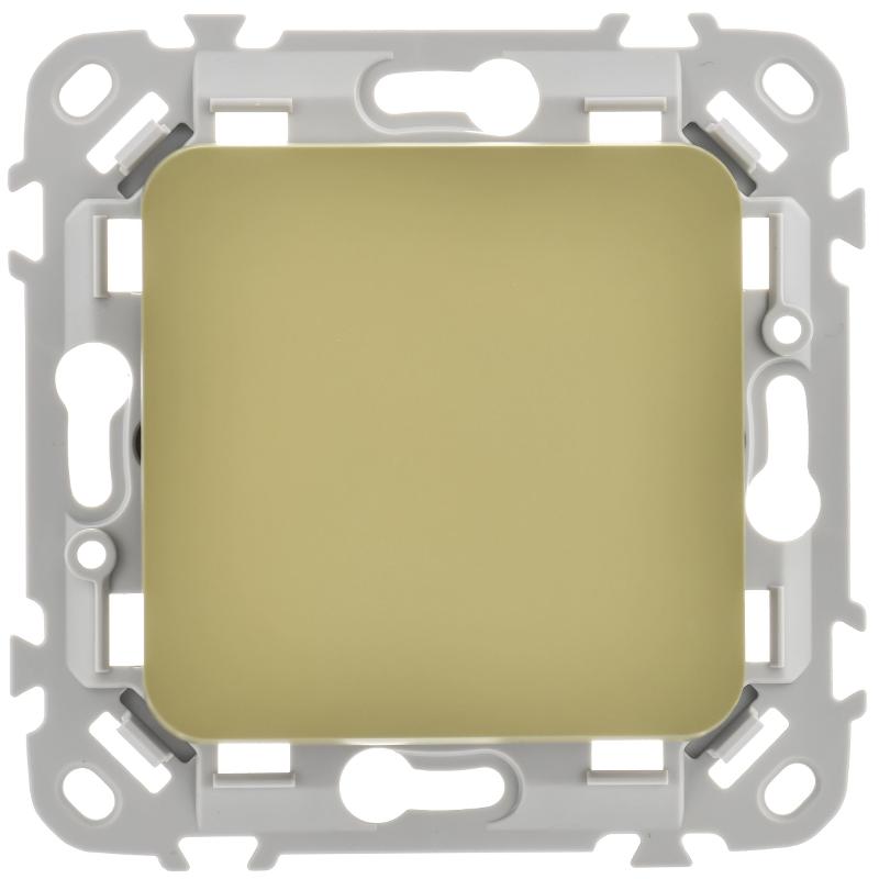 FLITE Выключатель 1-клавишный 10А ВС11-1-0-ФлО оливковый | FI-V10-0-10-1-K26 | IEK — миниатюра 2