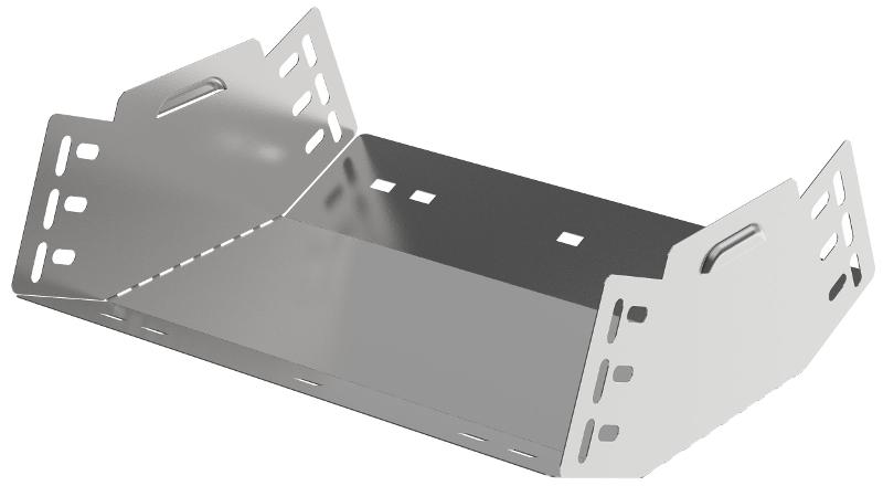 ESCA 3 Поворот верт. внутр. 45град 100х300-0,6 | ES3-PN-45-100-300-06 | IEK — миниатюра 1