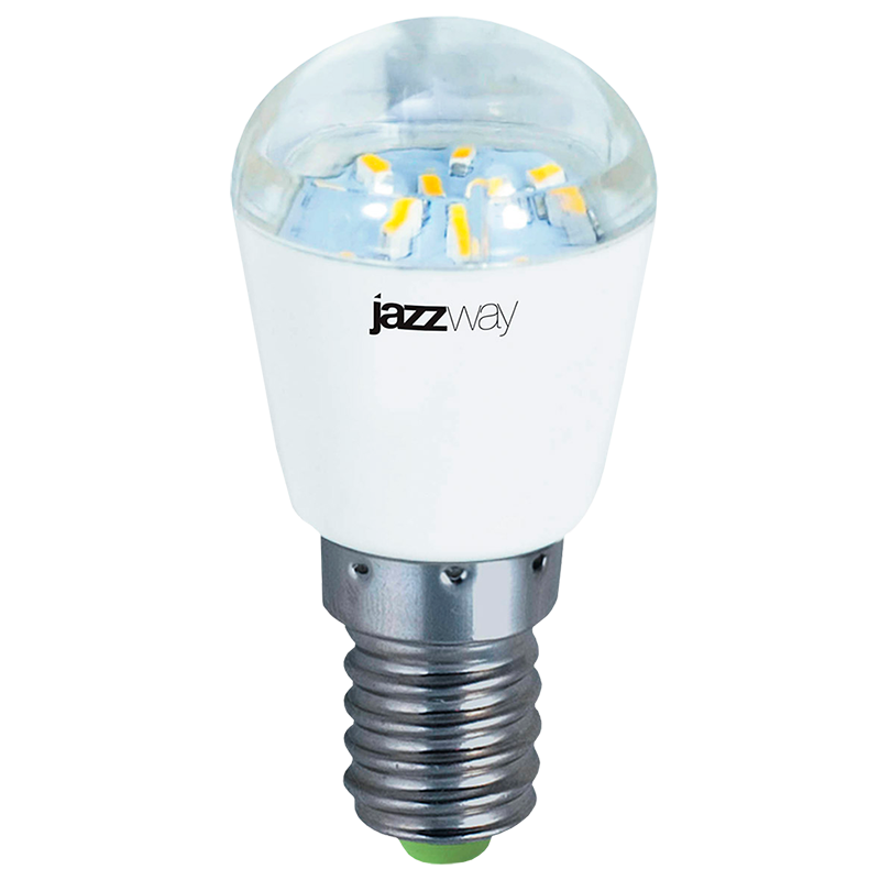 Лампа светодиодная LED 2Вт E14 220В 4000К PLED- T26 CLEAR REFR каплевидная | 1007667 | Jazzway — миниатюра 1
