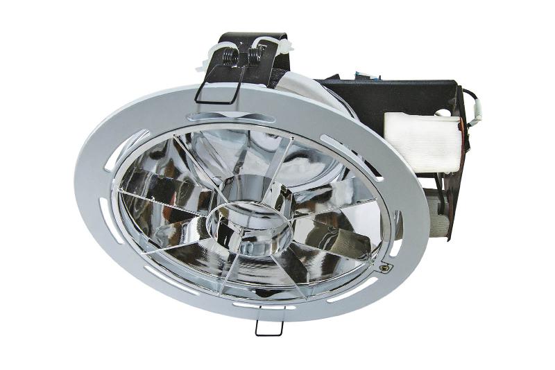 Светильник встраиваемый под лампу ЛВО 02 Downlight 2х20Вт КЛЛ Е27 IP20 | SQ0342-0023 | TDM — TDM ELECTRIC