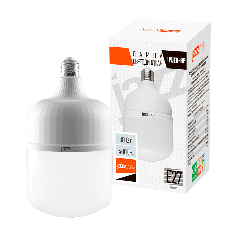 Лампа светодиодная мощная PLED-HP-T100 30w 4000K E27 220/50 | .1038913A | Jazzway — миниатюра 3
