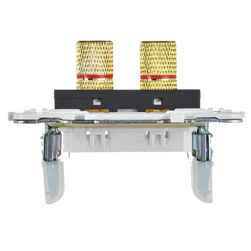 SKANDY Аудиорозетка 4-местная SK-A01T титан | SK-S40-K48 | IEK — миниатюра 4