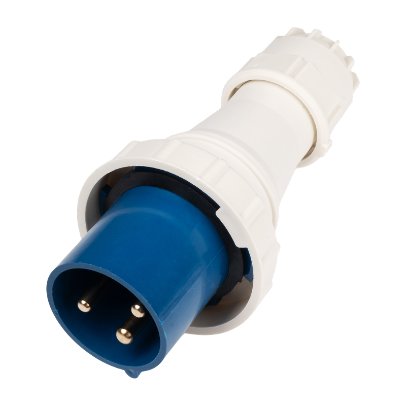 Силовой разъем  PPC 033 2Р+РЕ 63А 220В IP67  | .5072398 |  Jazzway — Jazzway