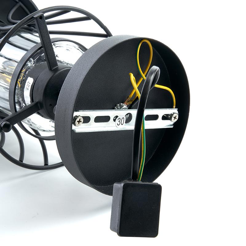 Светильник садово-парковый, 60W 230V E27 IP44 черный, PL524 | 11687 | FERON — миниатюра 5