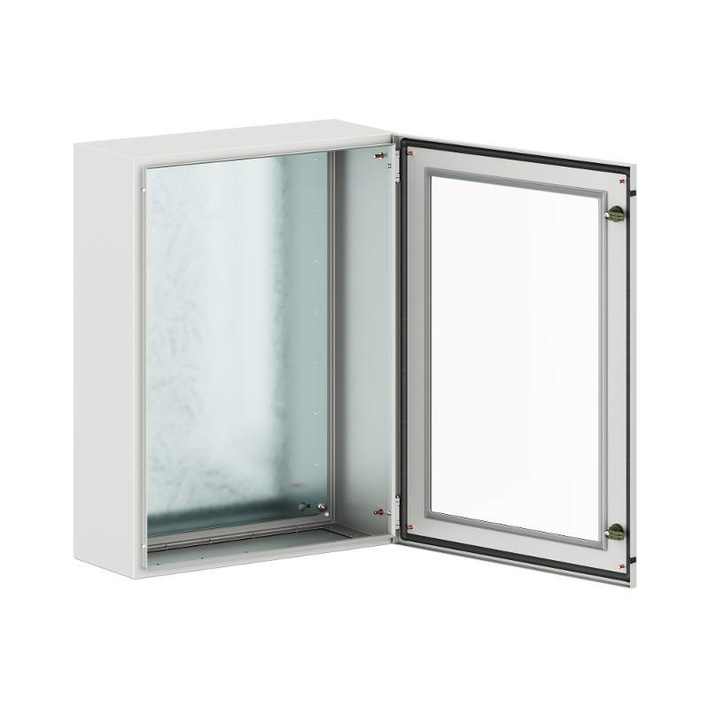 Корпус навесной уличный ST Outdoor с М/П с прозрачной дверью ВxШxГ 800x600x250 мм, IP66 | R5STX0869-OUTDOOR | DKC — миниатюра 2