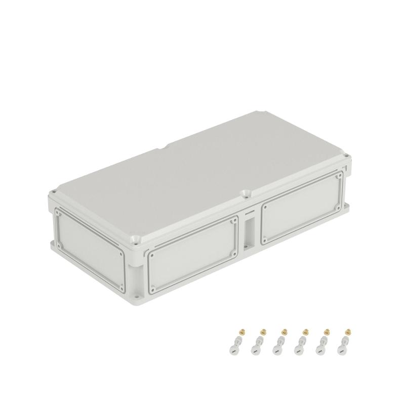 Корпус пластиковый RAM box IP67 600х300х146 мм(высота крышки 21) стенка с выбивными фланцами непрозрачная крышка | 563210 | DKC — DKC (ДКС)