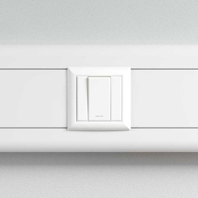 Инвертор (промежуточный переключатель) "Белое облако", "Avanti", 16A, 1 мод. | 4400121 | DKC — миниатюра 5