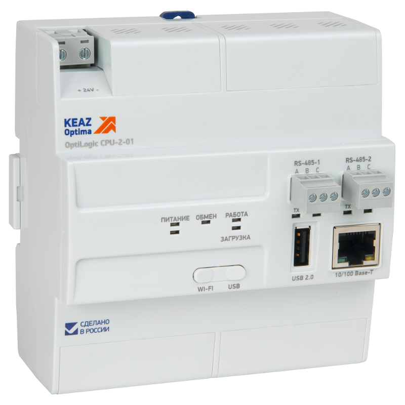 Модуль процессорный OptiLogic L-CPU-2-01-M| 293072 | КЭАЗ — КЭАЗ (Курский электроаппаратный завод)