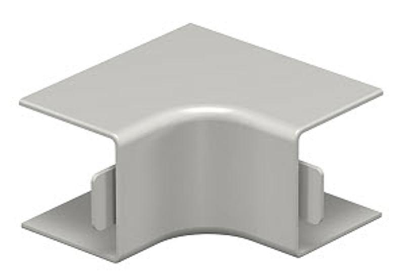 Крышка внутреннего угла кабельного канала WDK 25x25 мм (ПВХ,серый) (WDK HI25025GR) | 6158250 | OBO Bettermann — миниатюра 2