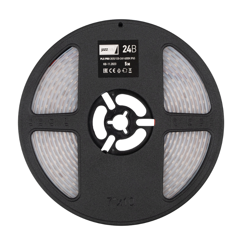 Лента светодиодная PLS PRO 2835/120-24V - 4000K IP65 5m | .5037502 | JAZZWAY — Jazzway