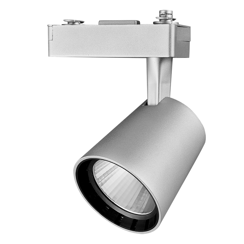 Светильник светодиодный трековый однофазный PTR 0315 15w 4000K 24° GR (серый) IP40 | .5023789 | Jazzway — Jazzway