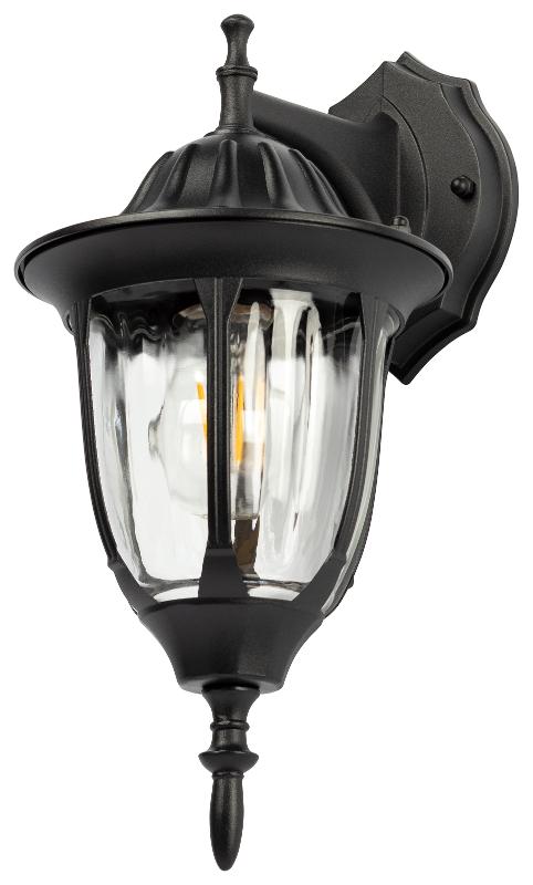 Светильник уличный настенный  «Галатея» GBW-105-1-BL-0380 230В Е27 IP54 чёрный вниз | Б0071483 | ЭРА — миниатюра 3