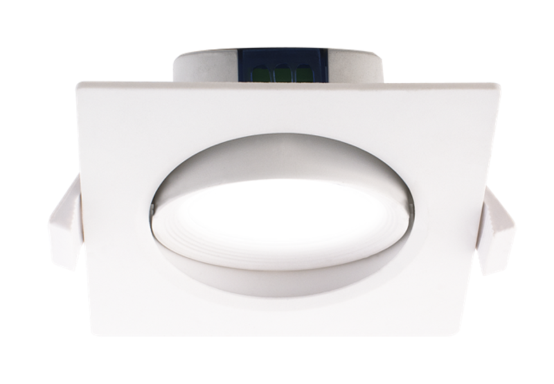 Светильник светодиодный Downlight встраиваемый поворотный PSP-S 9044 7W White 3000K 38° квадр/поворот IP40 белый | .5022812 | Jazzway — миниатюра 6