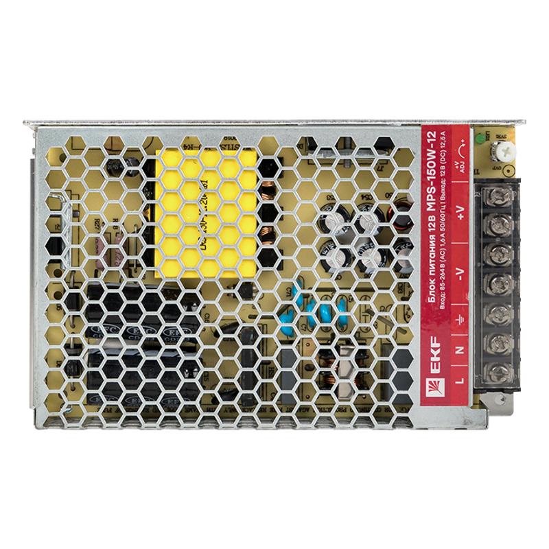 Блок питания 12В MPS-150W-12  Proxima | mps-150w-12 | EKF — миниатюра 4
