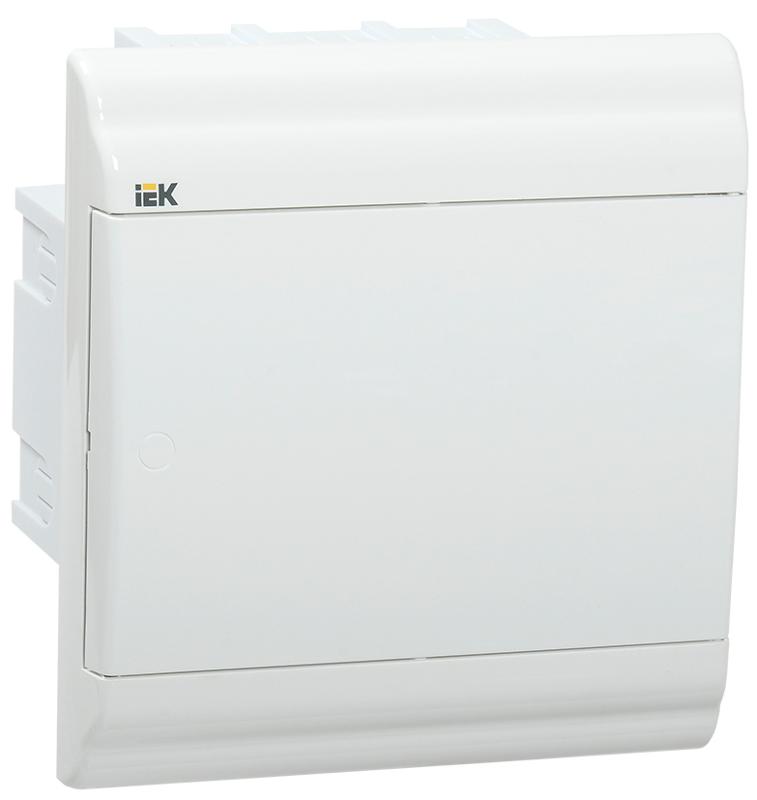 Корпус пластиковый встраиваемый на 6 модулей ЩРВ-П-6 IP41 (210х198х102мм) PRIME белая дверь | MKP82-V-06-WD-41-20 | IEK — IEK (ИЭК)
