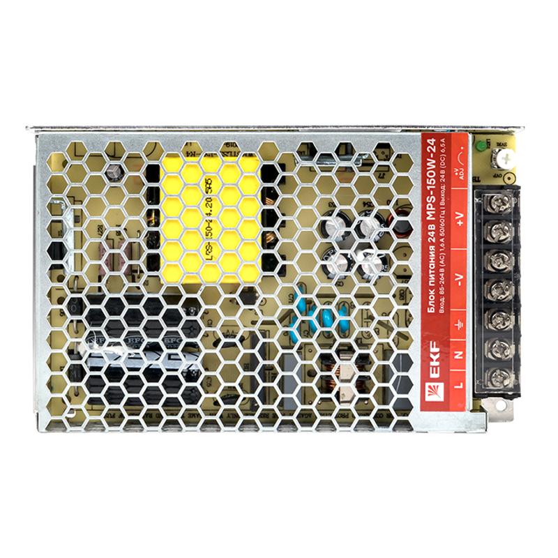 Блок питания 24В MPS-150W-24  Proxima | mps-150w-24 | EKF — миниатюра 4