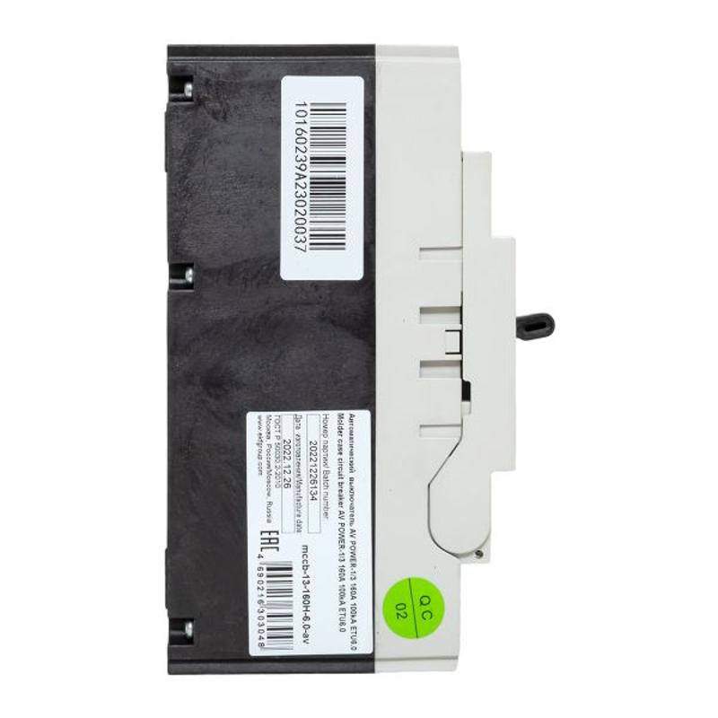 Выключатель автоматический AV POWER-1/3 160А 100kA ETU6.0 AVERES | mccb-13-160H-6.0-av | EKF — миниатюра 22