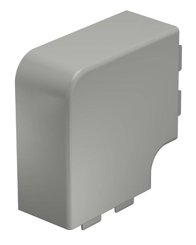 Крышка плоского угла кабельного канала WDK 60x110 мм (ПВХ,серый) (WDK HF60110GR) | 6022332 | OBO Bettermann — OBO Bettermann