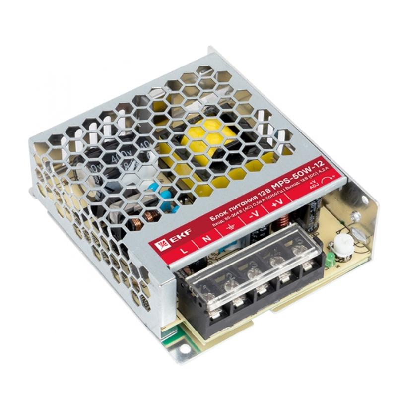 Блок питания 12В MPS-50W-12 Proxima | mps-50w-12 | EKF — EKF