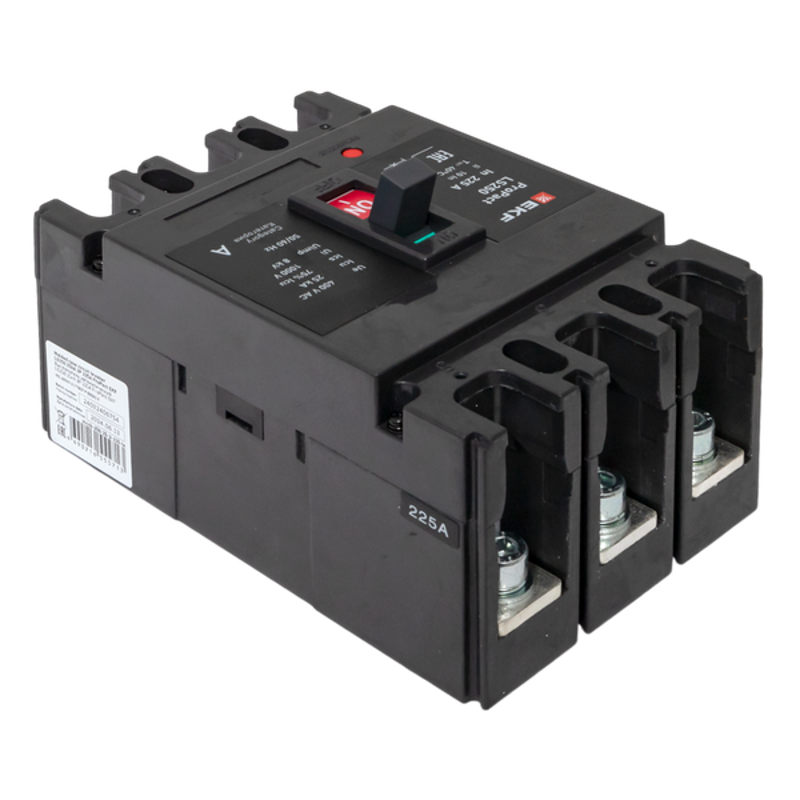 Выключатель автоматический LS250 25кА 3P 225А ProPact | mccb-250-25-3-225-ls | EKF — миниатюра 28