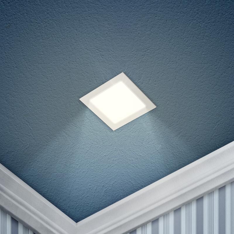 Светильник светодиодный декоративный бытовой LED 2-3-4K квадратный LED 3W 220V 4000K | Б0031158 | ЭРА — миниатюра 1