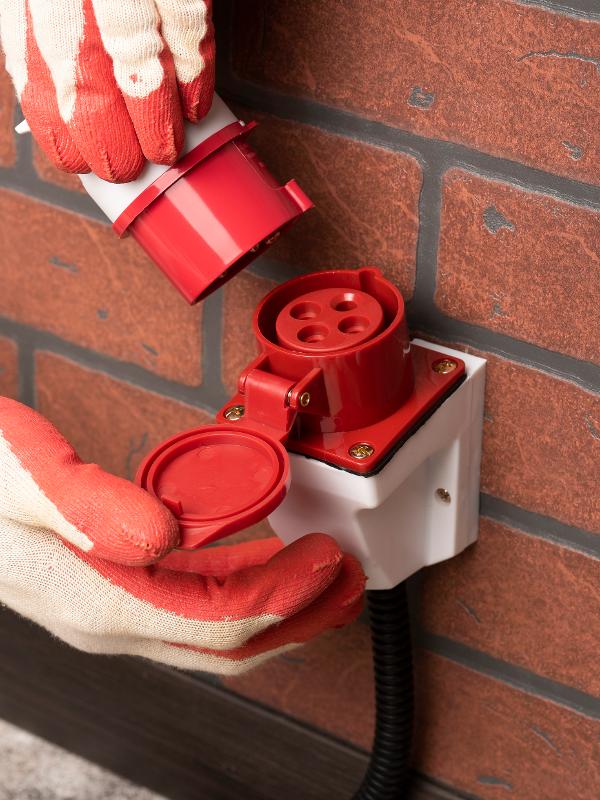 Розетка стационарная наружная 114 3Р+РЕ 16А 380В IP44 EKF PROxima | ps-114-16-380 | EKF — миниатюра 11