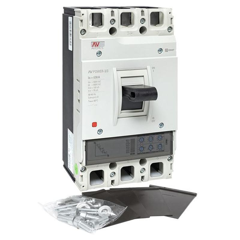 Выключатель автоматический AV POWER-3/3 630А 100kA ETU2.0 AVERES | mccb-33-630H-2.0-av | EKF — миниатюра 11