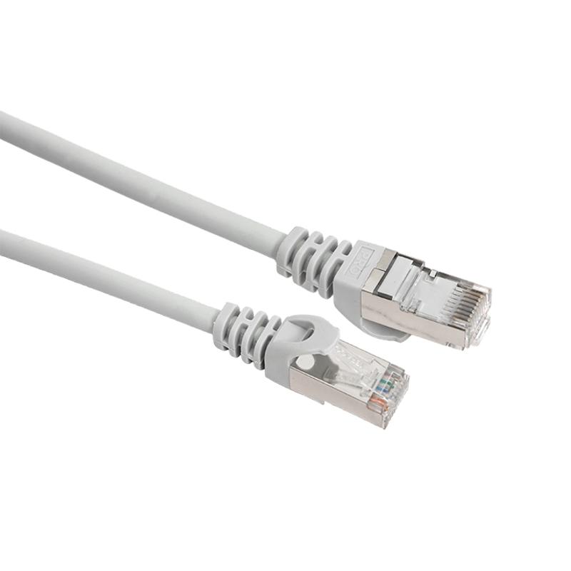 Патч-корд TERACOM PRO Cat.6 экранированный FTP оболочка LSZH серый (0,5м) | TRP-6FTP-LSH-05M-GY | EKF — миниатюра 2