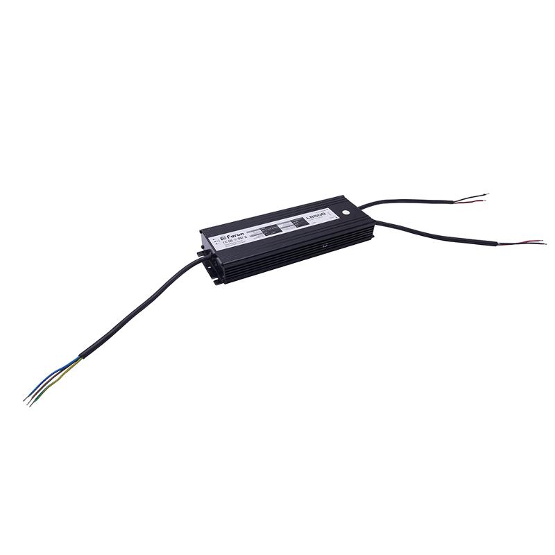Трансформатор для светодиодной ленты LB500 DC24V 200W IP67 244*80*32мм | 25934 | Feron — миниатюра 2