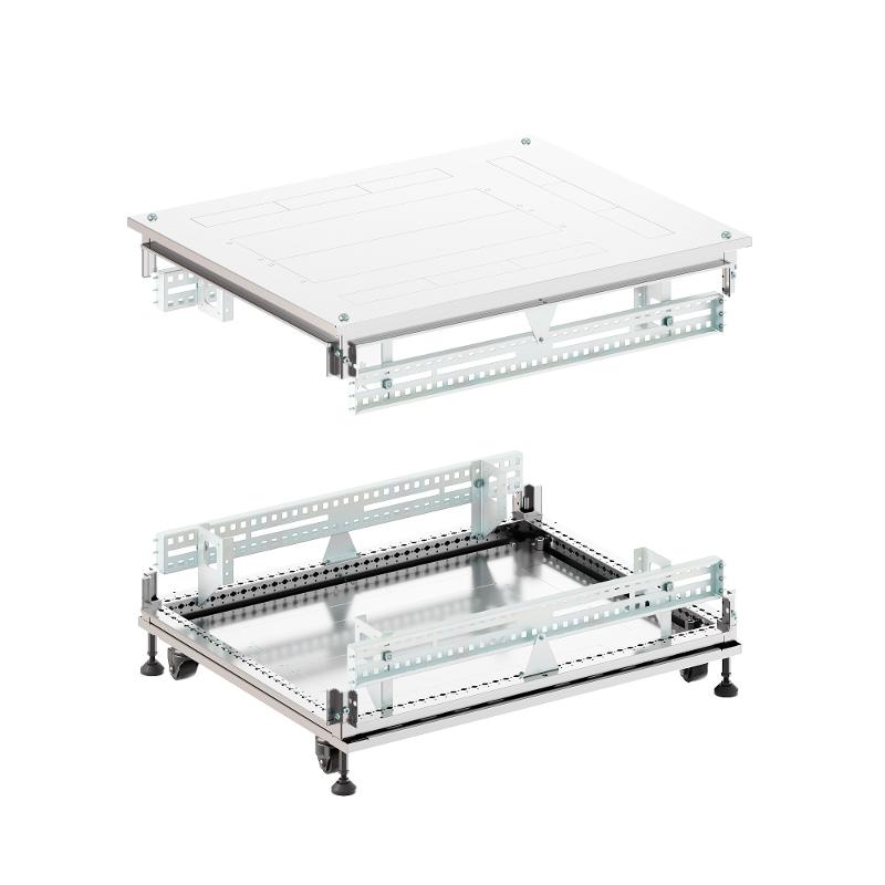 Крыша основание преперфорированные IT-CQE 800x1200, RAL7035 | RGIT812F | DKC — миниатюра 1