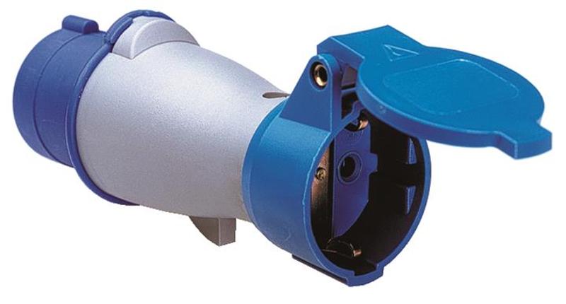 Адаптер 216SCHUKO, IEC/Schuko 16A, 2P+E, IP44 | 2CMA170196R1000 | ABB — ABB
