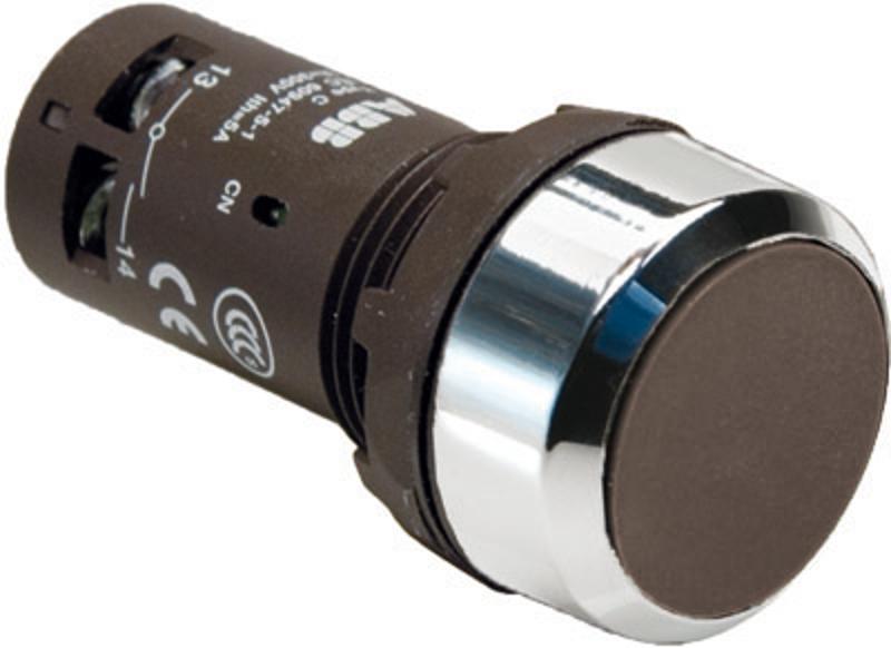 Кнопка CP1-30B-20 черная без фиксации 2HO | 1SFA619100R3026 | ABB — фото 1 | Sento