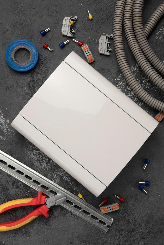Щит распределительный навесеной ЩРН-П-10 "SlimBox" белая дверца IP41 PROxima | sb-n-10w | EKF — миниатюра 10