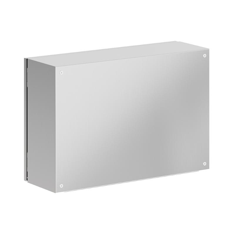 Корпус навесной STH с М/П из нержавеющей cтали AISI304 ВхШхГ 400x600x200 мм, с фланцем | R5STH0462F-304 | DKC — миниатюра 3