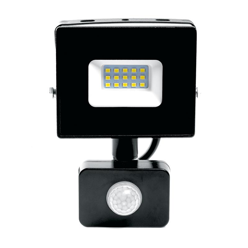 Прожектор светодиодный LL-906 с датчиком 20W 6400K 230V черный IP44 121*160*53мм | 29556 | FERON — миниатюра 2