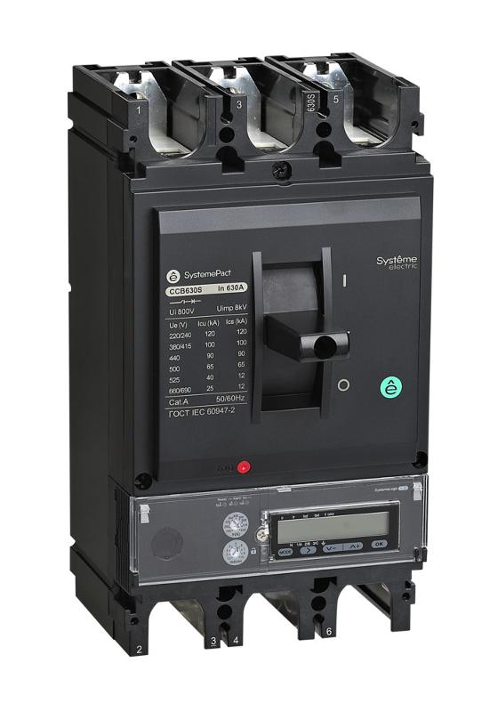 АВТ.ВЫКЛ SYSTEMEPACT CCB400 150KA 3P3D S5.3E 400A | SPC400L40053E3DFC | SE — фото 1 | Sento