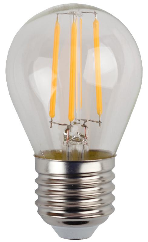 Лампа светодиодная F-LED P45-11w-840-E27 (филамент, шар, 11Вт, нейтр, E27) | Б0047015 | ЭРА — миниатюра 5