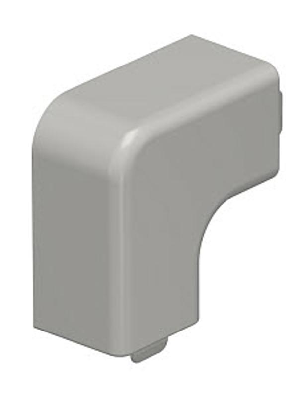 Крышка плоского угла кабельного канала WDK 20x20 мм (ПВХ,серый) (WDK HF20020GR) | 6158587 | OBO Bettermann — миниатюра 2