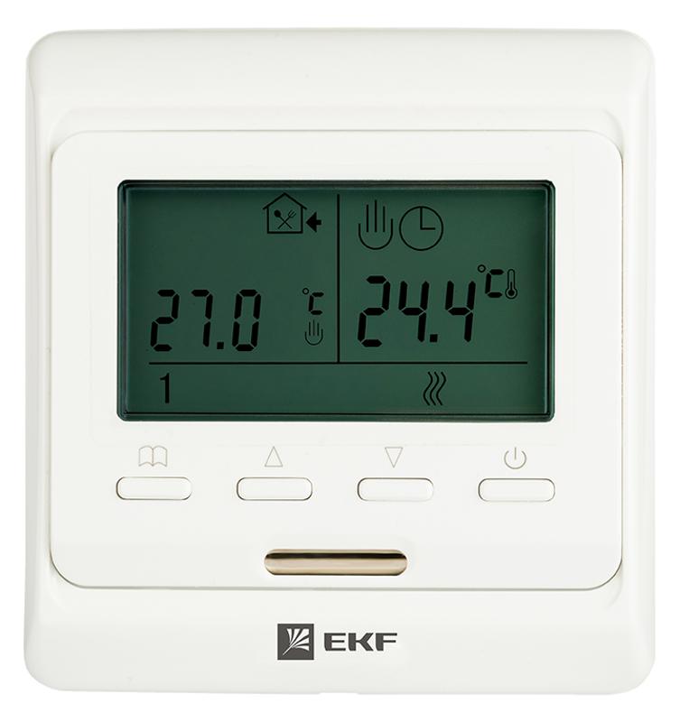 Термостат для теплых полов электронный 16 A 230В с датчиком пола  EKF Proxima | ett-1 | EKF — миниатюра 3
